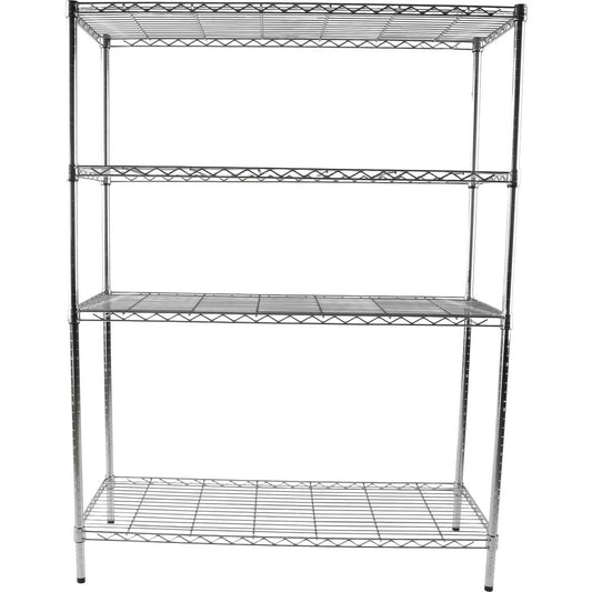 Value Collection 184863-4LC Starter Unit Wire Shelving 4 Shelves