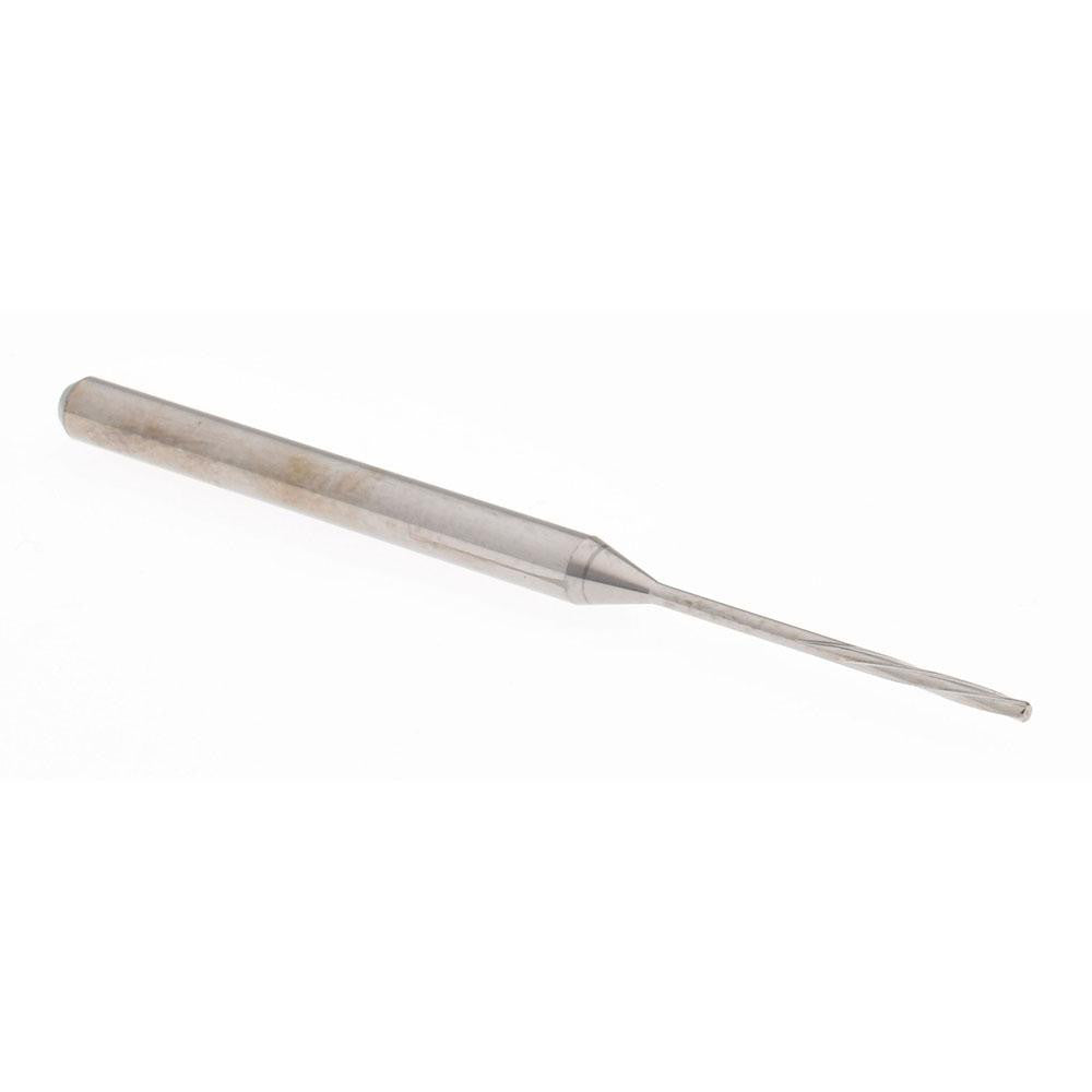 Hertel MR34-0378.281 Chucking Reamer #62, 50 mm OAL, 7 mm Flute Length, Spiral Flute, Straight-Cylindrical Shank, Solid Carbide