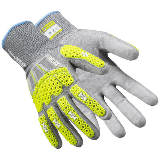 HexArmor 3013IMP-M (8) Cut & Puncture Resistant Gloves Style Coated  Coating Material Polyurethane  Coating Coverage Palm & Fingertips  Glove Type Abrasion Resistant Cut & Puncture-Resistant Impact-Resistant  ANSI/ISEA Cut Resistance Level A6