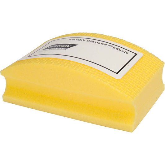 Norton 69014123530 Hand Sanding Pad 2-1/8 x 3-1/2", Super Fine Grade, Diamond