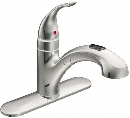Moen 67315C 3 Hole Mount, Low Arc Commercial Faucet