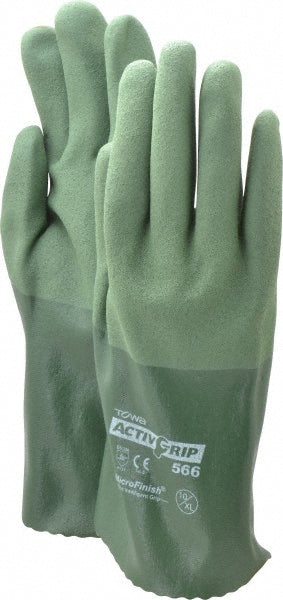 PIP 56-AG566/XL Chemical Resistant Gloves ActivGripâ„¢ ActivGrip, Size X-Large, Nitrile-Coated, Nitrile, Supported