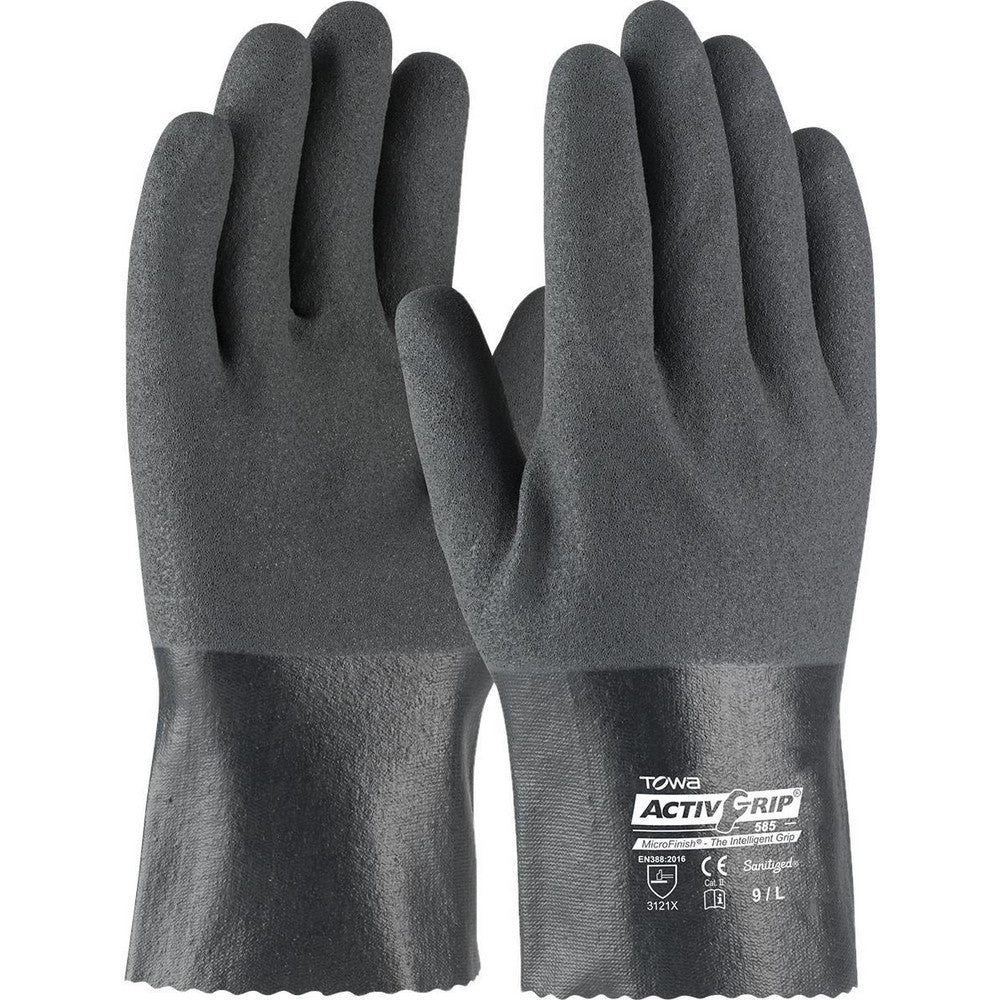 PIP 56-AG585/L Work Gloves ActivGripâ„¢ 56-AG585, Size Large, Nitrile-Coated Nitrile, General Purpose