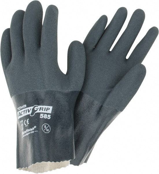 PIP 56-AG585/M Work Gloves ActivGripâ„¢ 56-AG585, Size Medium, Nitrile-Coated Nitrile, General Purpose