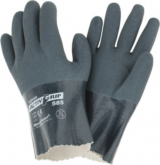 PIP 56-AG585/S Work Gloves ActivGripâ„¢ 56-AG585, Size Small, Nitrile-Coated Nitrile, General Purpose