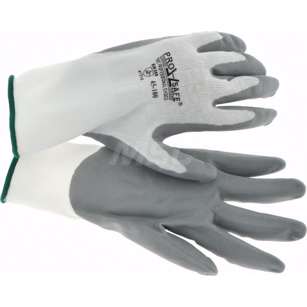 PRO-SAFE 45-100-XS Work Gloves PRO-SAFE Size X-Small, Nitrile-Coated Nylon, General Purpose