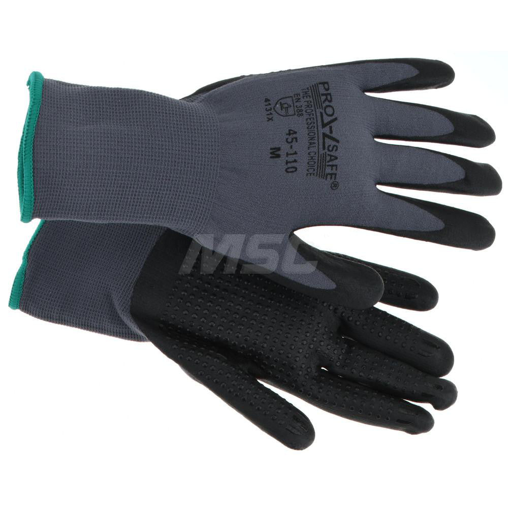 PRO-SAFE 45-110-XS Work Gloves PRO-SAFE Size X-Small, Nitrile-Coated Nylon, General Purpose