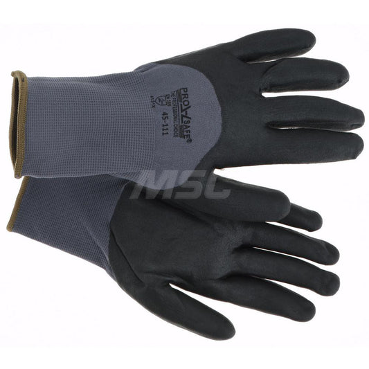 PRO-SAFE 45-111-XL Work Gloves PRO-SAFE Size X-Large, Nitrile-Coated Nylon, General Purpose