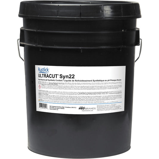 Rustlick 85005 Cutting, Metalworking & Metalworking Fluid RustlickÂ® Cutting Fluids, Liquid, Semi-Synthetic & Synthetic, 5 gal Pail