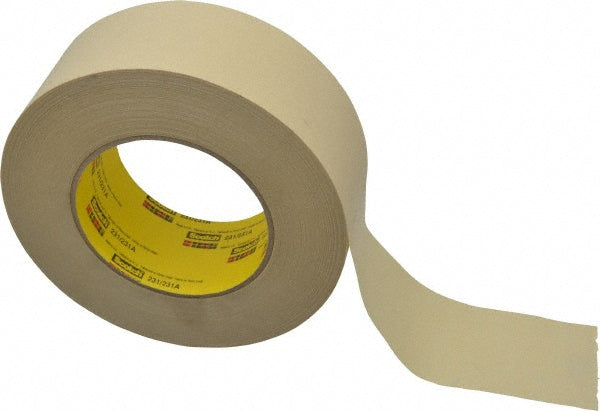 3M 7000088516 Masking Tape 2" Wide, 60 yd Long, 7.6 mil Thick, Tan
