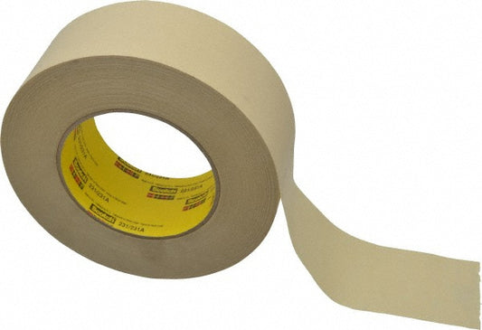 3M 7000088516 Masking Tape 2" Wide, 60 yd Long, 7.6 mil Thick, Tan