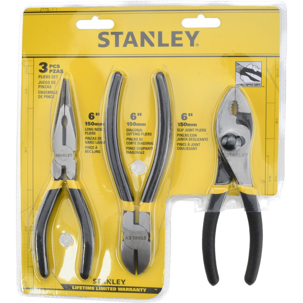 Stanley 84-114 Plier Set 3 Pc, Assortment