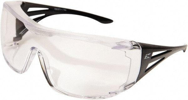 Edge Eyewear XF111-L Safety Glasses Scratch-Resistant, Polycarbonate, Clear Lenses, Frameless