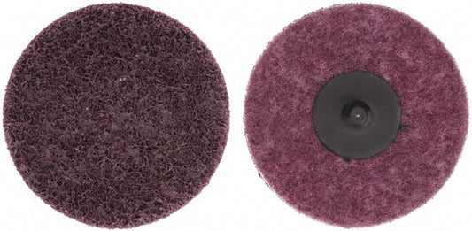 Norton 66261017522 Quick-Change Disc Speed-Lok TR, 3" Disc Dia, Aluminum Oxide, Non-Woven