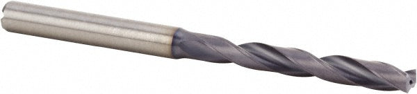 Kennametal 4054521 Jobber Length Drill Bit #7 (0.2010) Dia, 140 deg, Solid Carbide