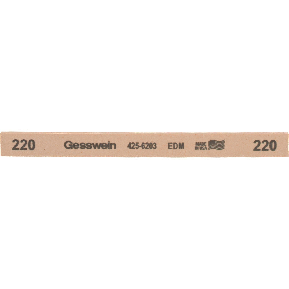 Value Collection 4256203 Rectangle Polishing Stone Aluminum Oxide, 1/2" Wide, 1/8" Thick, 6" OAL