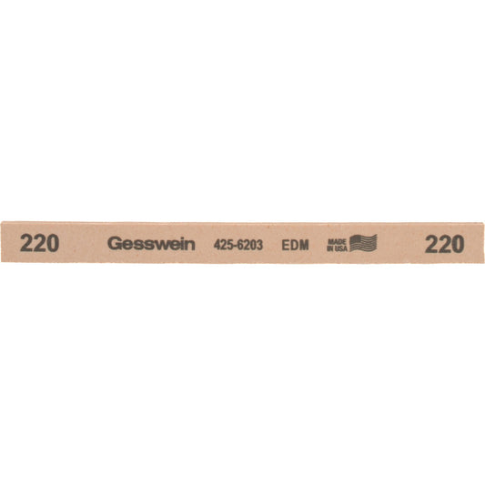 Value Collection 4256203 Rectangle Polishing Stone Aluminum Oxide, 1/2" Wide, 1/8" Thick, 6" OAL