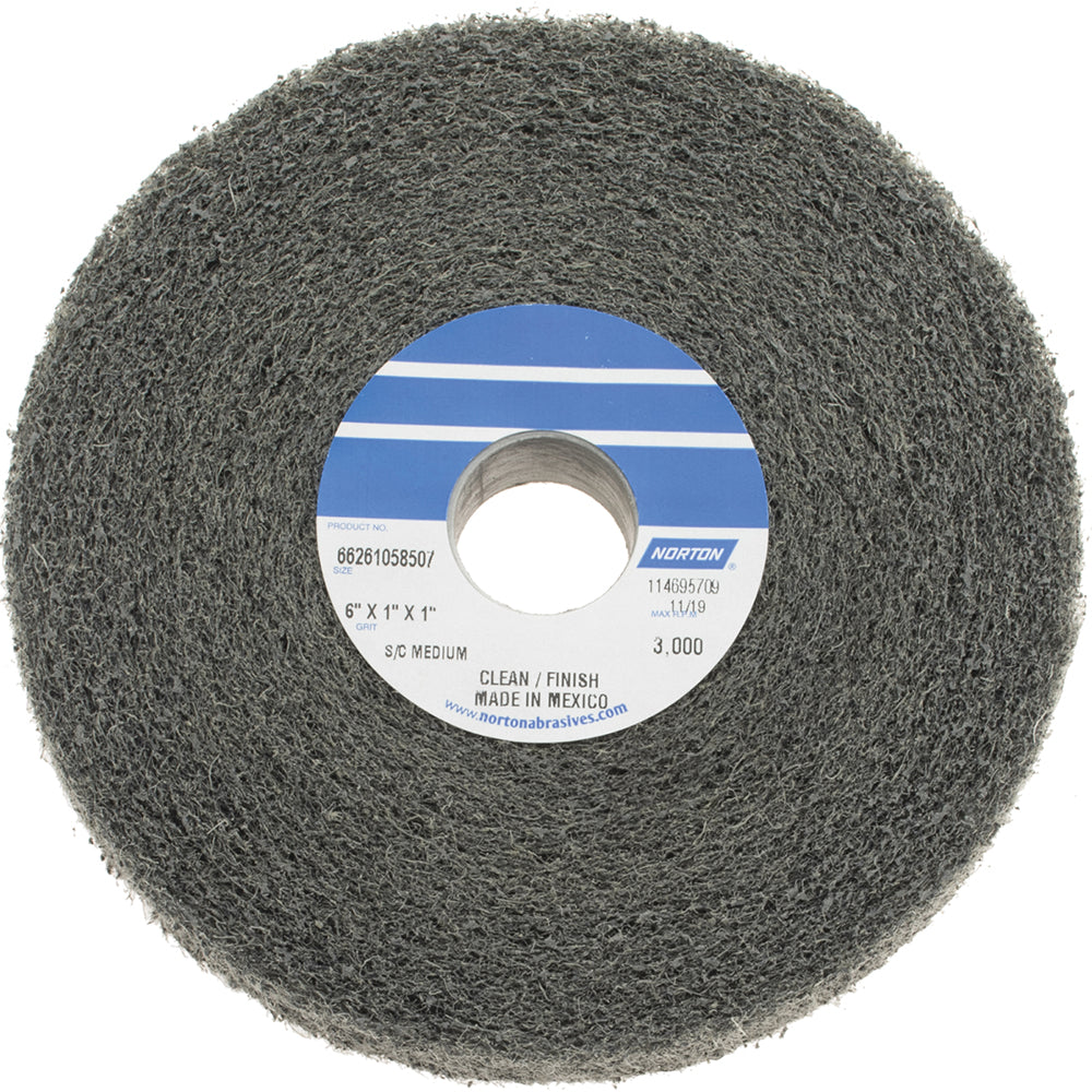 Norton 66261058507 Deburring Wheel  Density 4, Silicon Carbide