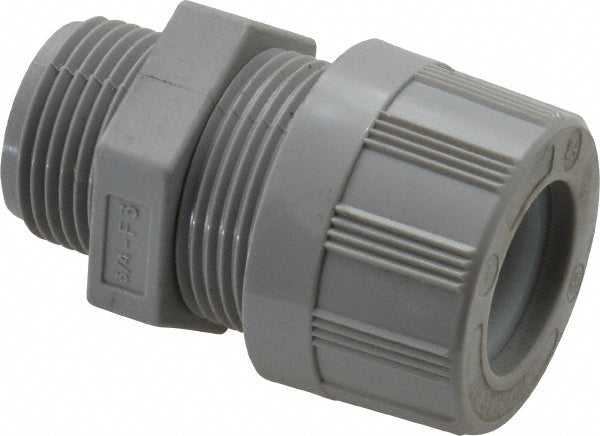 Woodhead Electrical 5536 0.437 to 0.562" Liquidtight Straight Strain Relief Cord Grip
