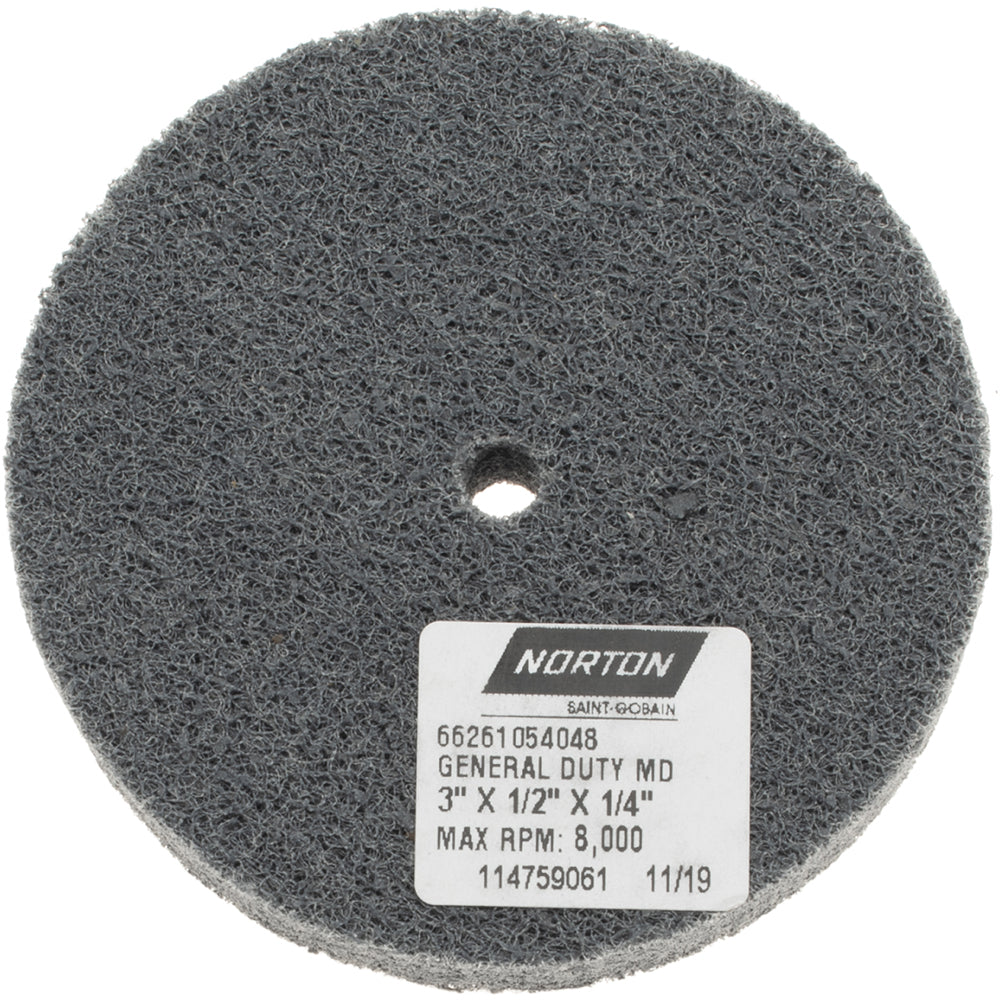 Norton 66261054048 Deburring Wheel  Density 4, Silicon Carbide