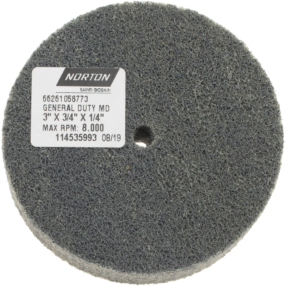 Norton 66261058773 Deburring Wheel  Density 4, Silicon Carbide