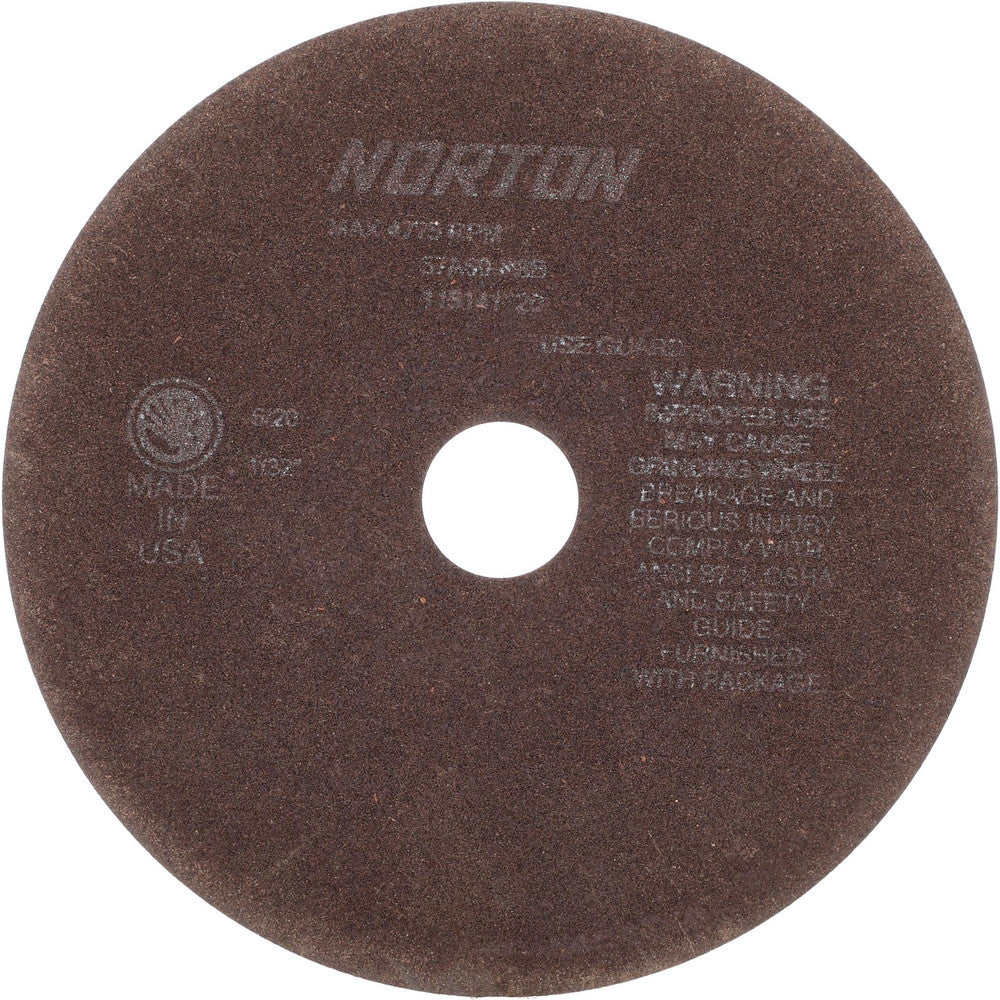 Norton 66253022694 Cut-Off Wheel 8" Dia, 1/32" Thick, 1-1/4" Hole, Aluminum Oxide