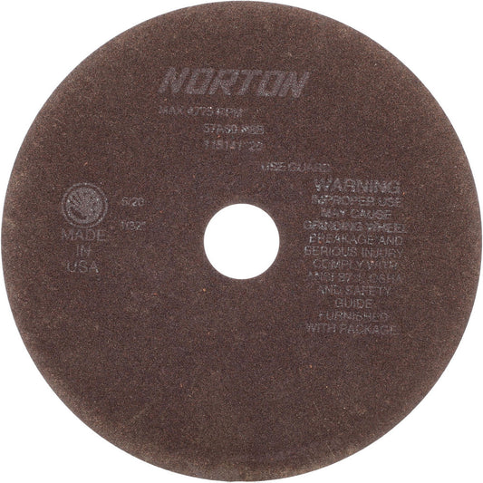 Norton 66253022694 Cut-Off Wheel 8" Dia, 1/32" Thick, 1-1/4" Hole, Aluminum Oxide