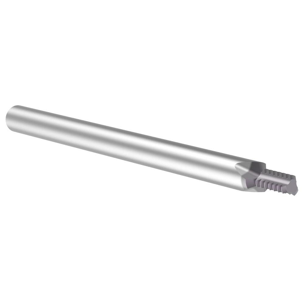 Allied Machine and Engineering TM12540 Helical Flute Thread Mill #4, Internal/External, 3 Flute, 1/8" Shank Dia