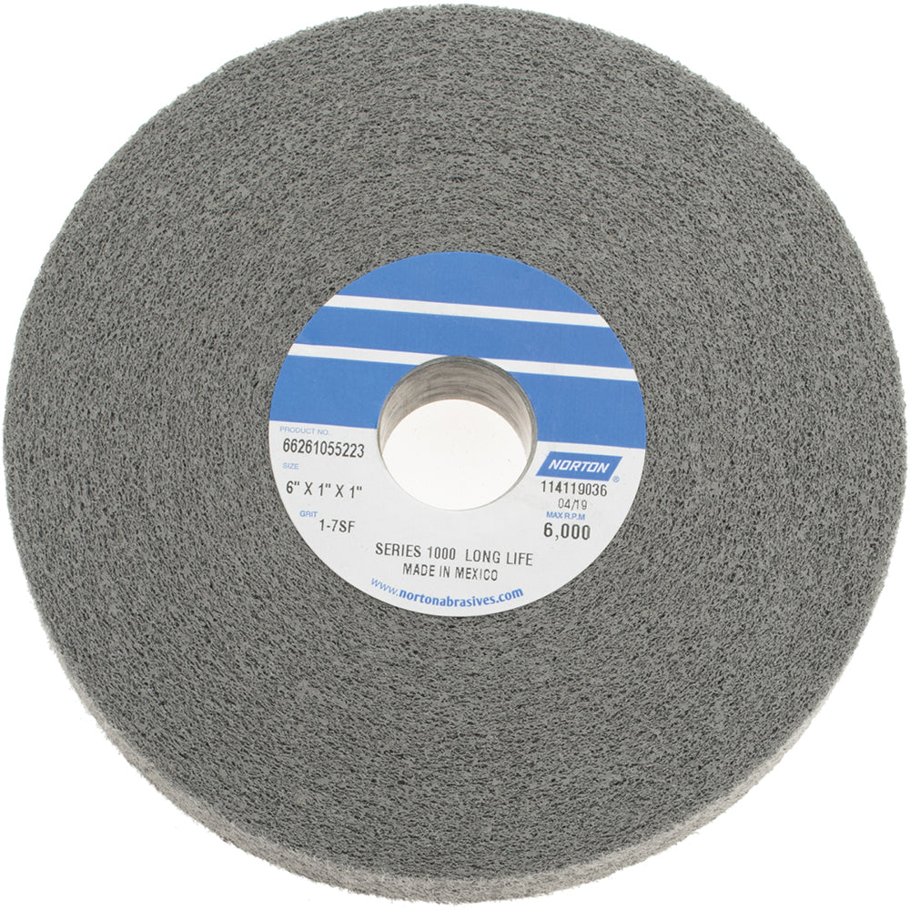 Norton 66261055223 Deburring Wheel  Density 7, Silicon Carbide