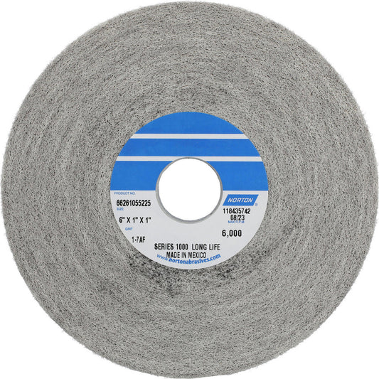Norton 66261055225 Deburring Wheel  Density 7, Aluminum Oxide