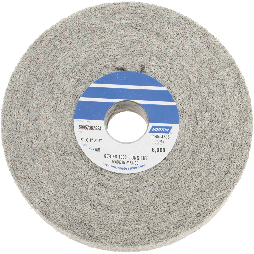 Norton 69957397884 Deburring Wheel  Density 7, Aluminum Oxide