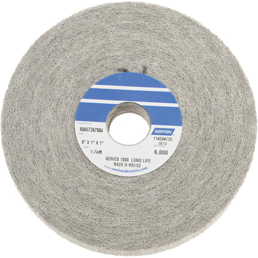 Norton 69957397884 Deburring Wheel  Density 7, Aluminum Oxide