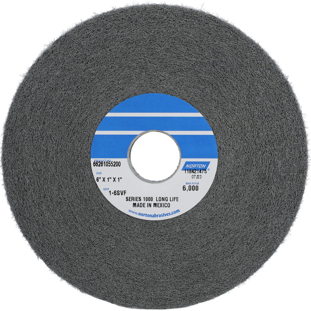 Norton 66261055200 Deburring Wheel  Density 6, Silicon Carbide