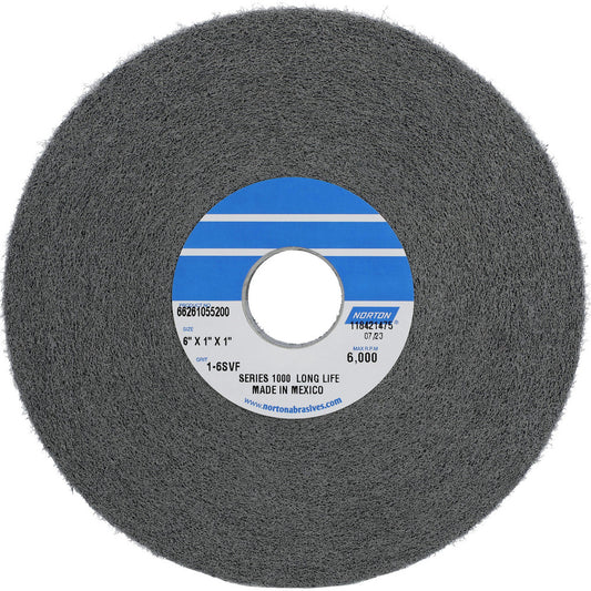 Norton 66261055200 Deburring Wheel  Density 6, Silicon Carbide