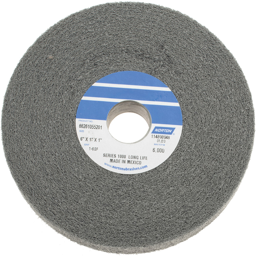 Norton 66261055201 Deburring Wheel  Density 6, Silicon Carbide