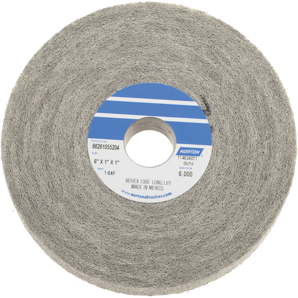 Norton 66261055204 Deburring Wheel  Density 6, Aluminum Oxide