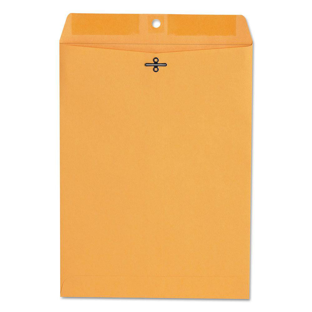 Universal UNV35264 Kraft Clasp Mailing Envelope 9" Wide, 12" Long, 28 lb