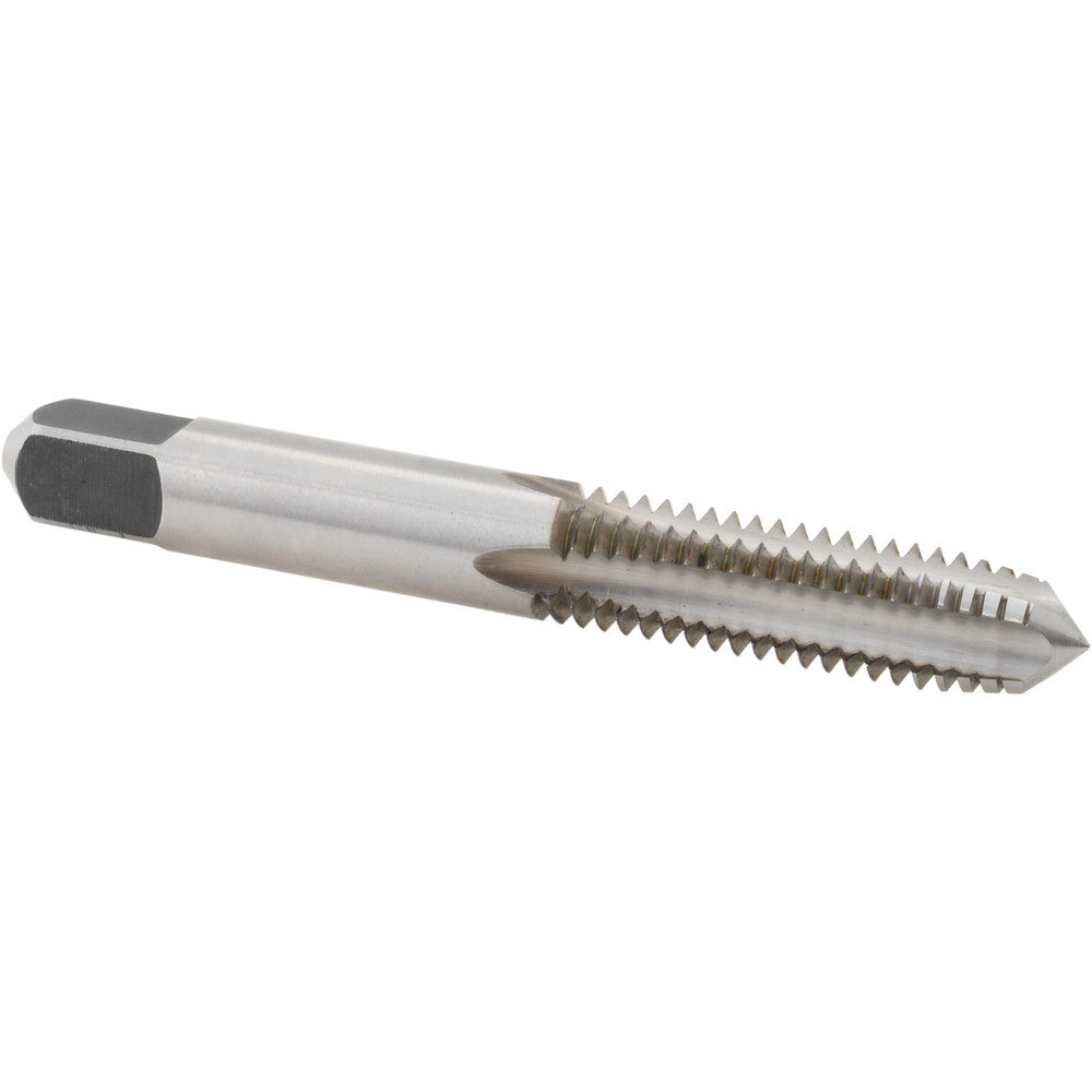 Reiff & Nestor 25332 Straight Flute Tap 3/8-16 UNC, 4 Flute, Plug Chamfer, 3B Class of Fit, HSS, Bright/Uncoated Finish