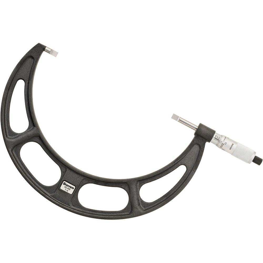 Starrett 67095 Blade Micrometer Mechanical, 7 to 8"
