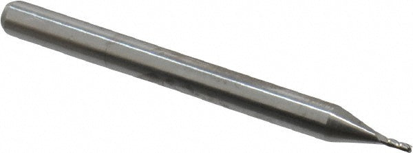 Kyocera SGS Precision Tools 00540 Square End Mill 0.0313" Dia, 0.0938" LOC, 4 Flute, Solid Carbide