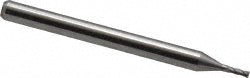 Kyocera SGS Precision Tools 00549 Square End Mill 0.0400" Dia, 0.1200" LOC, 4 Flute, Solid Carbide