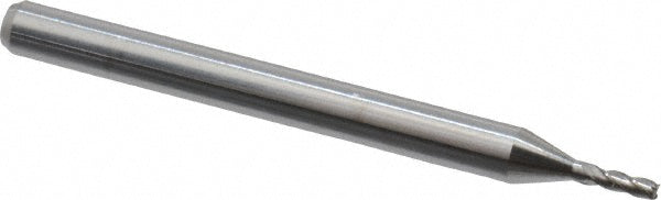 Kyocera SGS Precision Tools 00554 Square End Mill 0.0450" Dia, 0.1350" LOC, 4 Flute, Solid Carbide