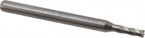 Kyocera SGS Precision Tools 00573 Square End Mill 5/64" Dia, 15/64" LOC, 4 Flute, Solid Carbide