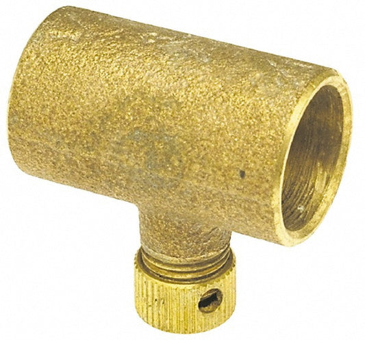 NIBCO B015100 Cast Copper Pipe Drain Coupling 3/4" Fitting, C x C, Pressure Fitting