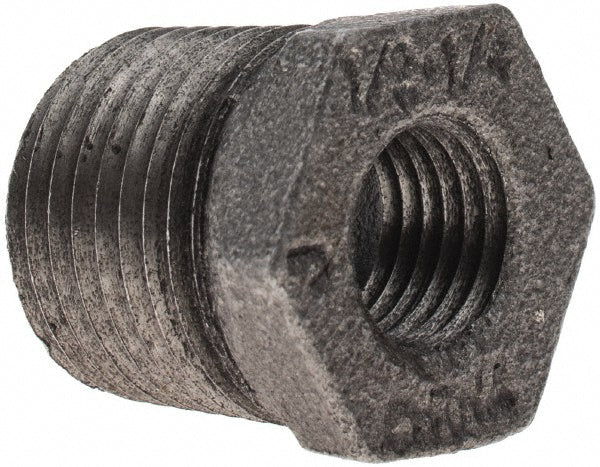 B&K Mueller 521-931HP Black Bushing 1/2 x 1/4", Threaded