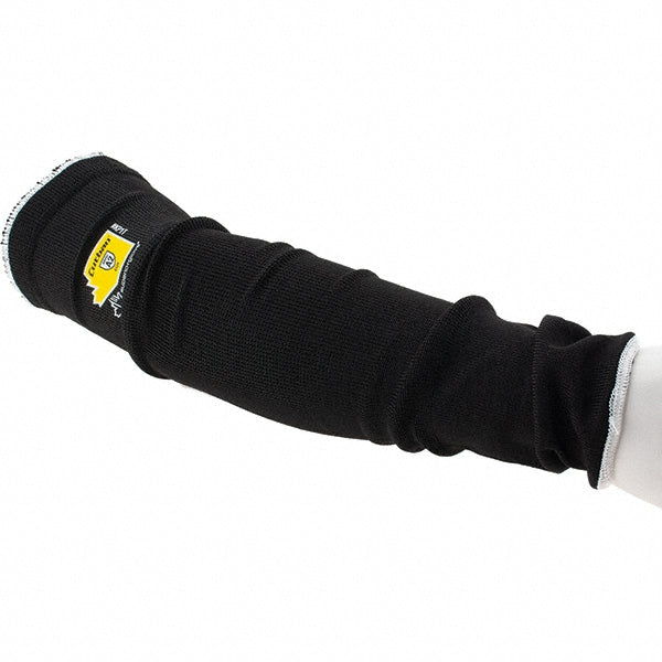 Superior Glove Works KP1T18-XL Cut-Resistant Sleeve Size X-Large, Black, ANSI Cut A2