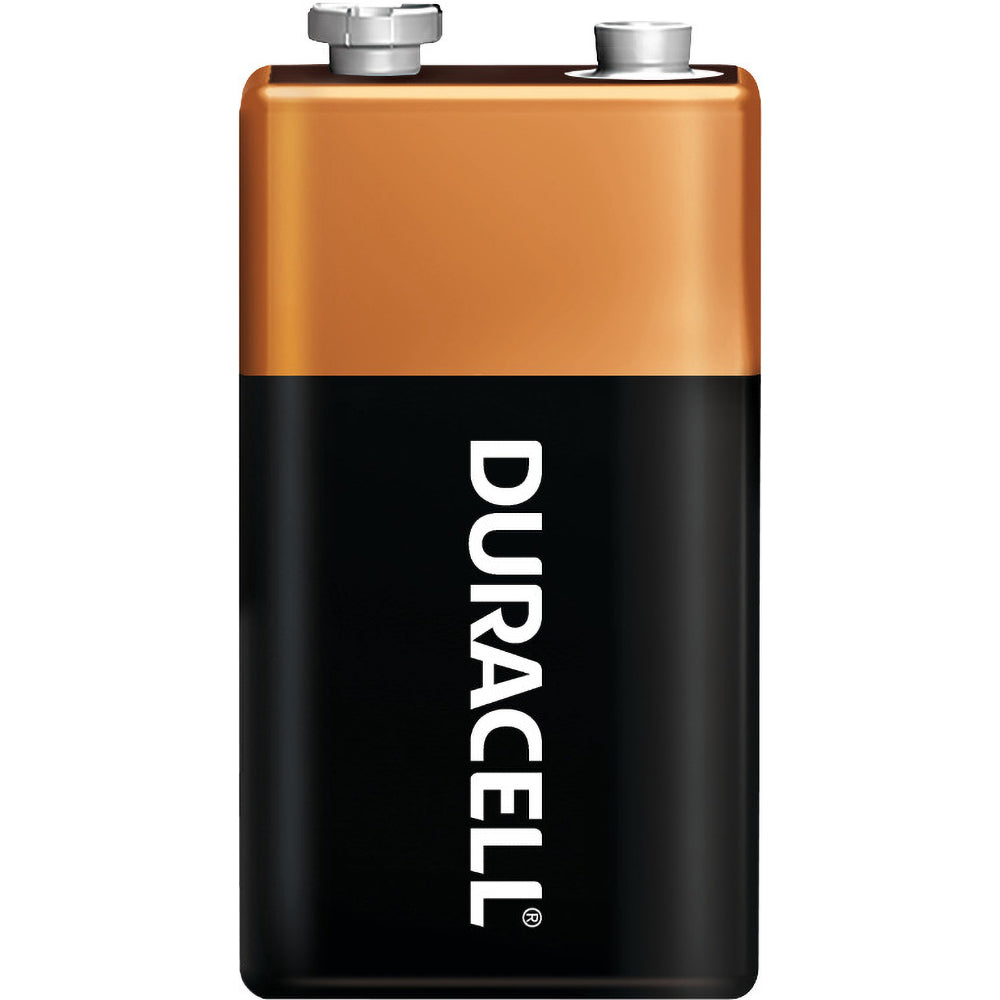 Duracell 00041333524481 Pack of (6), Size 9V, Alkaline, 12 Packet, Standard Batteries