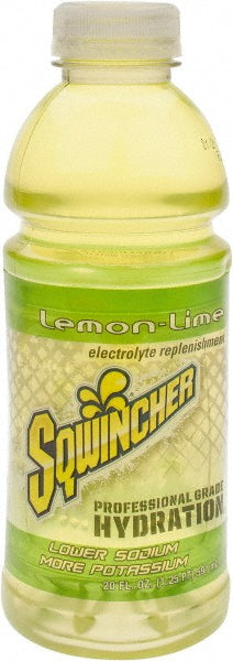 Sqwincher 159030538 Activity Drink 20 oz, Bottle, Lemon-Lime, Ready-to-Drink Yields 20 oz