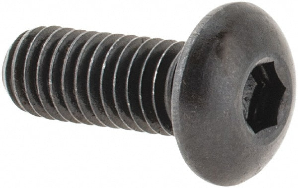 Kerr-Lakeside Inc. 10F50KBC/P #10-32 1/2" Length Under Head Hex Socket Drive Button Socket Cap Screw