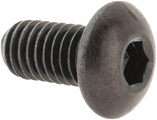 Kerr-Lakeside Inc. 10F37KBC/P #10-32 3/8" Length Under Head Hex Socket Drive Button Socket Cap Screw
